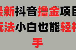 25最新抖音直播撸金项目,小白也能轻松上手!
