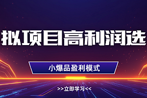 淘宝虚拟店铺高利润玩法,高客单选品技巧,单店月入1W+