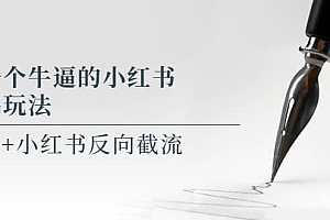 写一个牛逼的小红书单品玩法,淘宝+小红书反向截流!【某公众号付费文章】