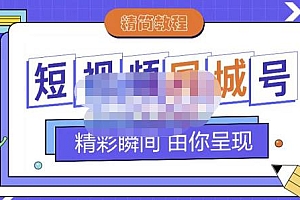 大东·短视频同城号教程,包括搭建思路,版面制作,文案内容,剪辑操作等