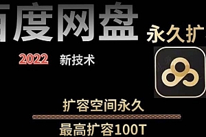 百度网盘无限扩容技术,外面卖399的,自用或出售都可以