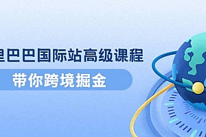 阿里巴巴国际站高级课程:带你跨境掘金,选品+优化+广告+推广