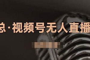 视频号无人直播带货,有微信就可以做,可以批量【视频课程】