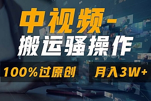 无脑双重去重原创视频,100%中视频+视频号分成计划,一键多平台发布小白也能月入3W
