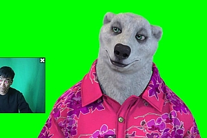 实时直播换脸卡通形象出镜,卡通形象面部捕捉(软件+教程)