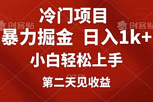 冷门项目,靠一款软件定制头像引流 日入1000+小白轻松上手,第二天见收益