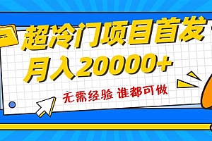 超级冷门项目,粤语动画赛道,十分钟一个原创视频,简单易上手 实测月入1w+