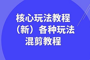 暴富·团队-核心玩法教程(新)各种玩法混剪教程(69节课)